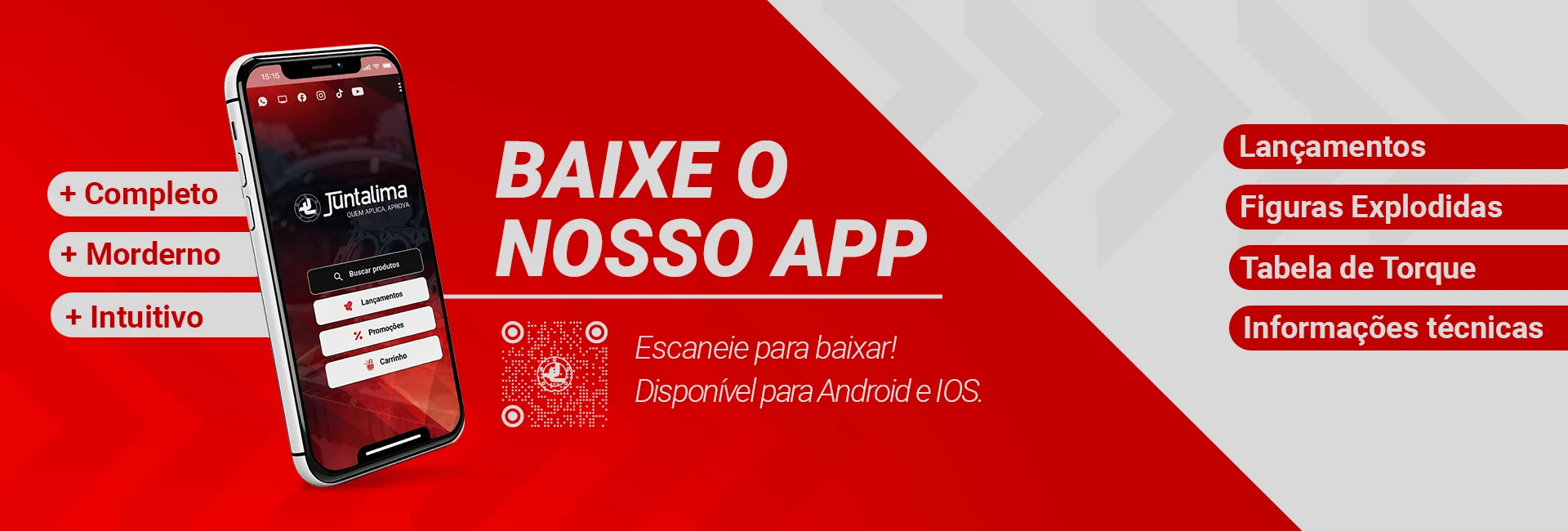 Baixe o App