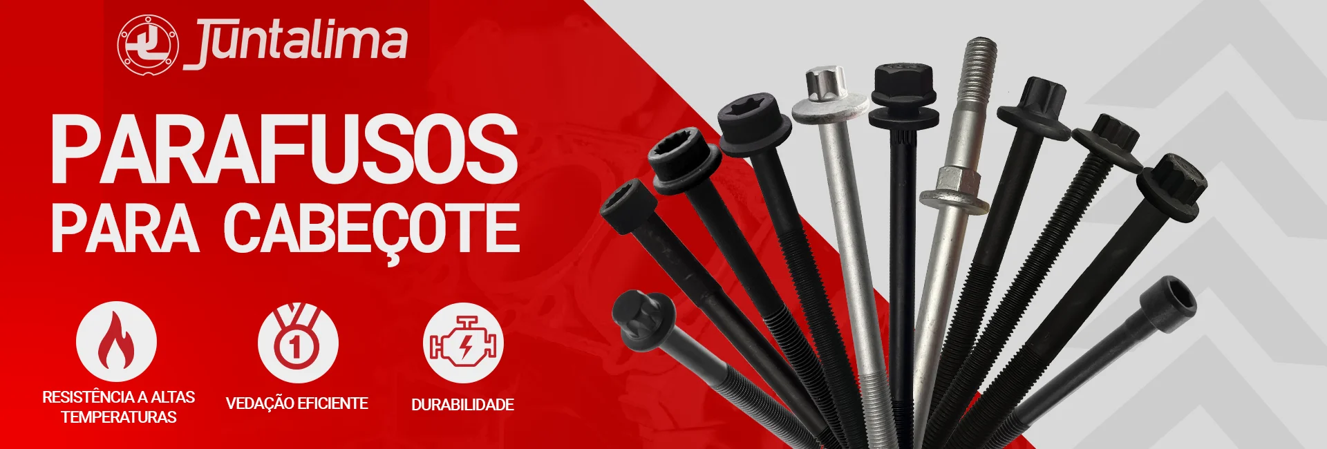 Parafusos para cabeçote